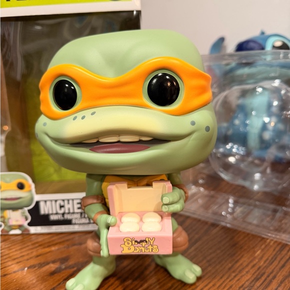 Funko PoP- Vinyl Figure Jumbo Teenage Mutant Ninja Turtles2 - Michelangelo - Picture 3 of 15